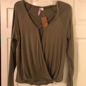 NWT long sleeve top
